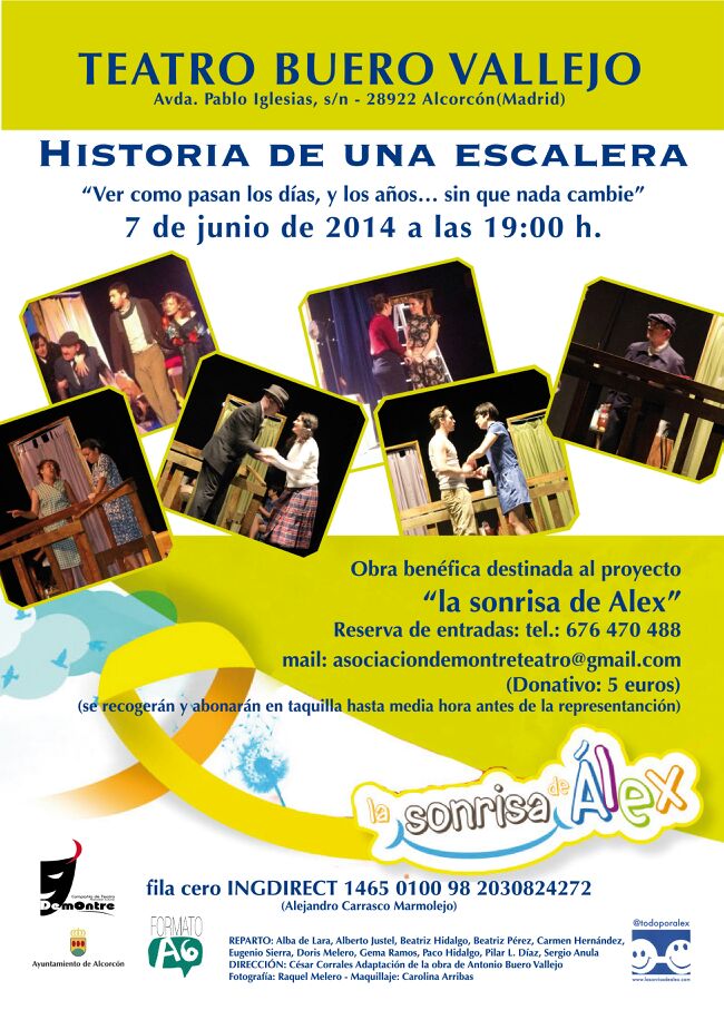 La Sonrisa de Alex. Teatro Buero Vallejo